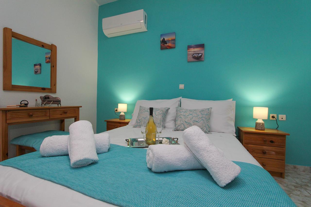 Seablue Houses Tragaki Bagian luar foto