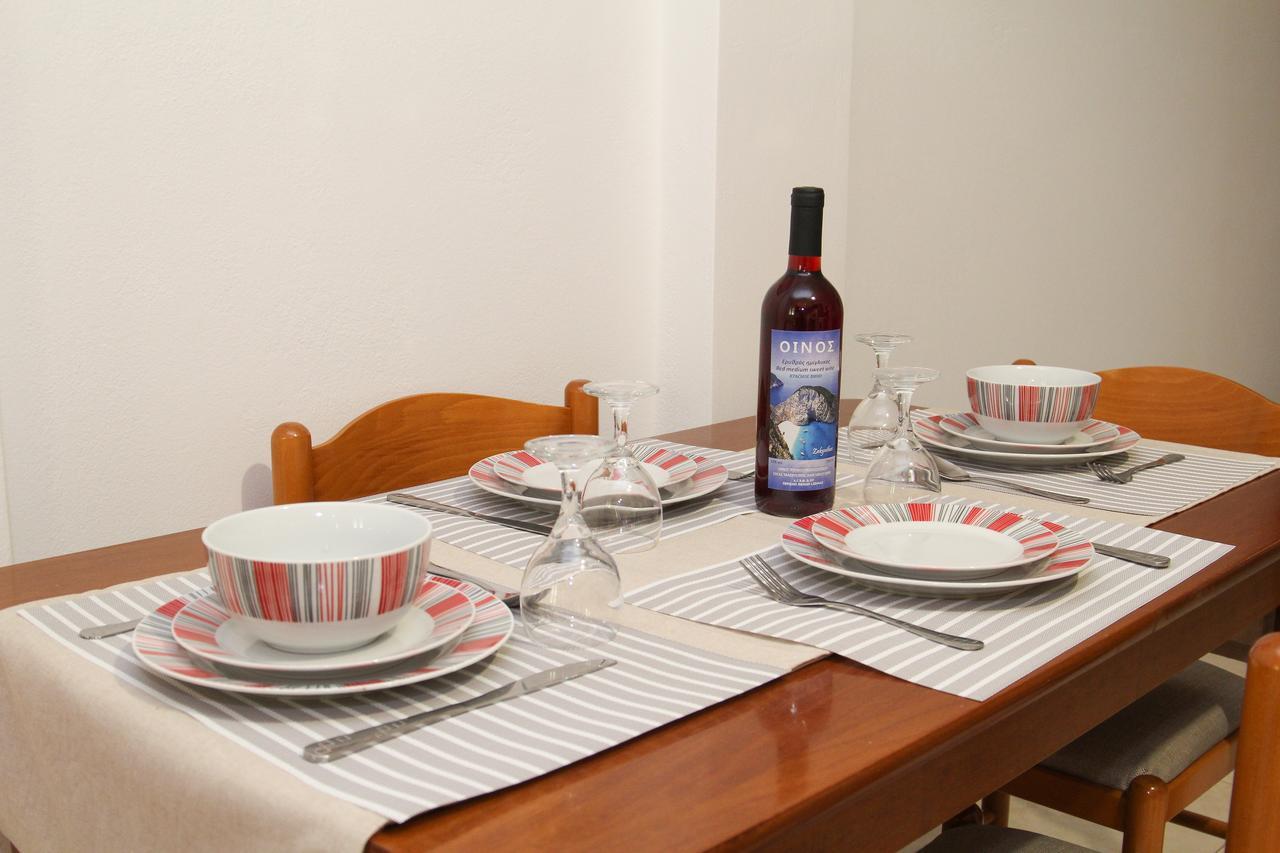 Seablue Houses Tragaki Bagian luar foto