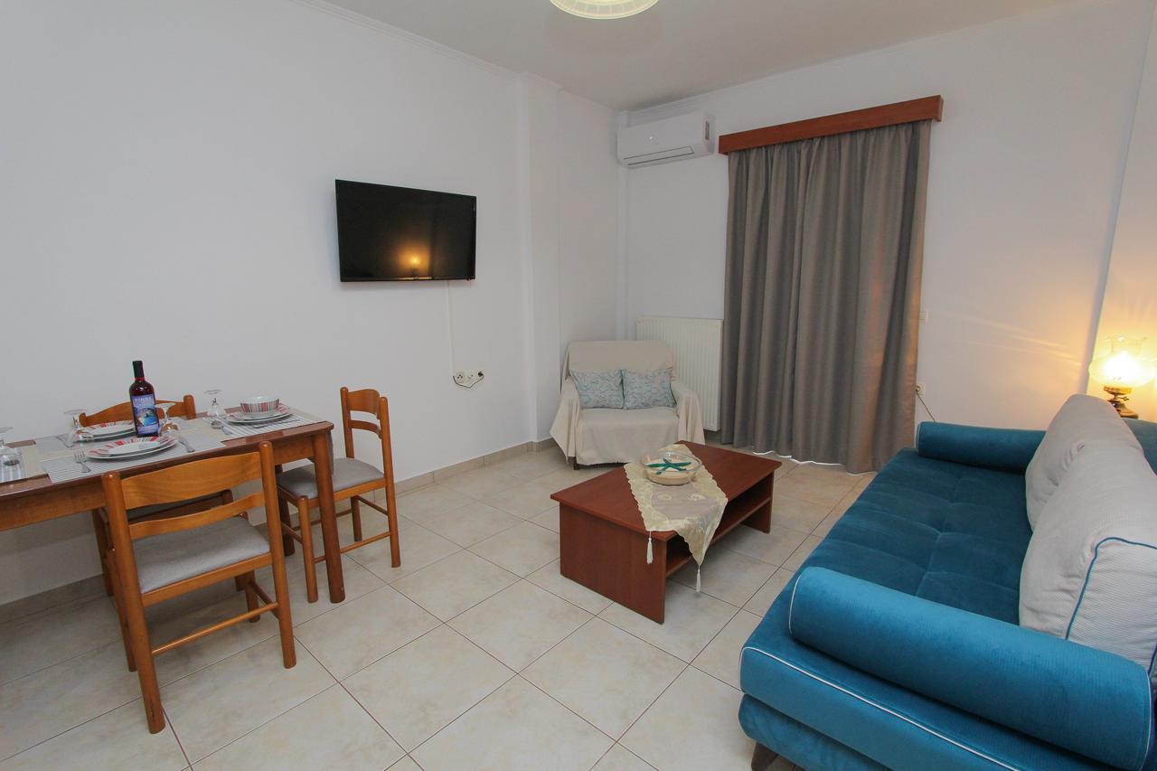 Seablue Houses Tragaki Bagian luar foto