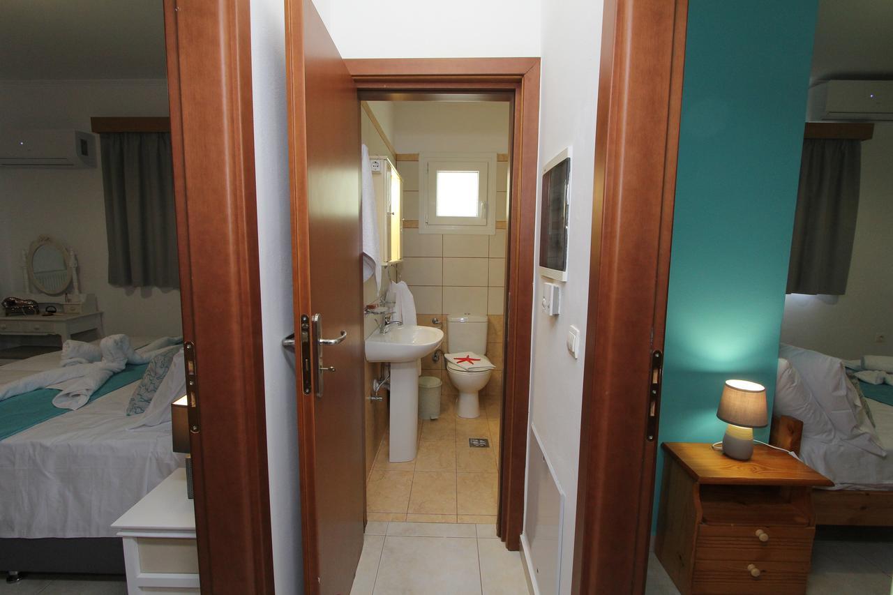 Seablue Houses Tragaki Bagian luar foto