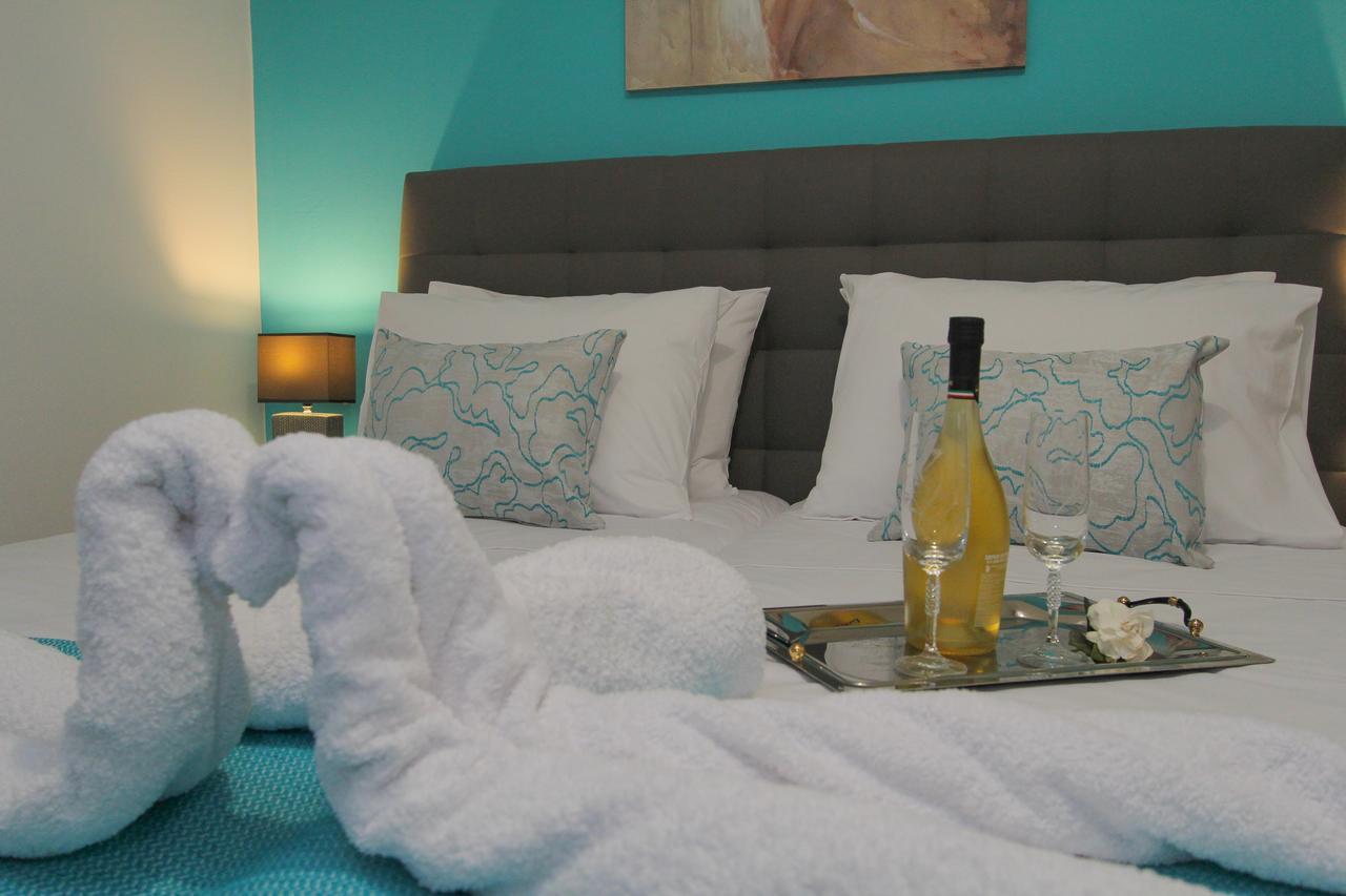 Seablue Houses Tragaki Bagian luar foto