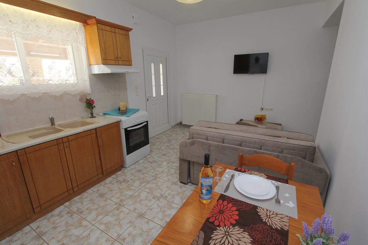 Seablue Houses Tragaki Bagian luar foto
