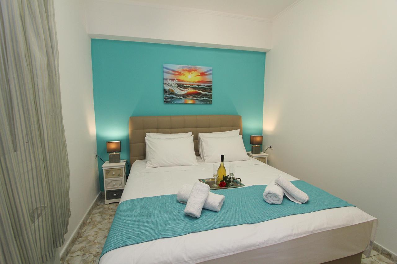 Seablue Houses Tragaki Bagian luar foto