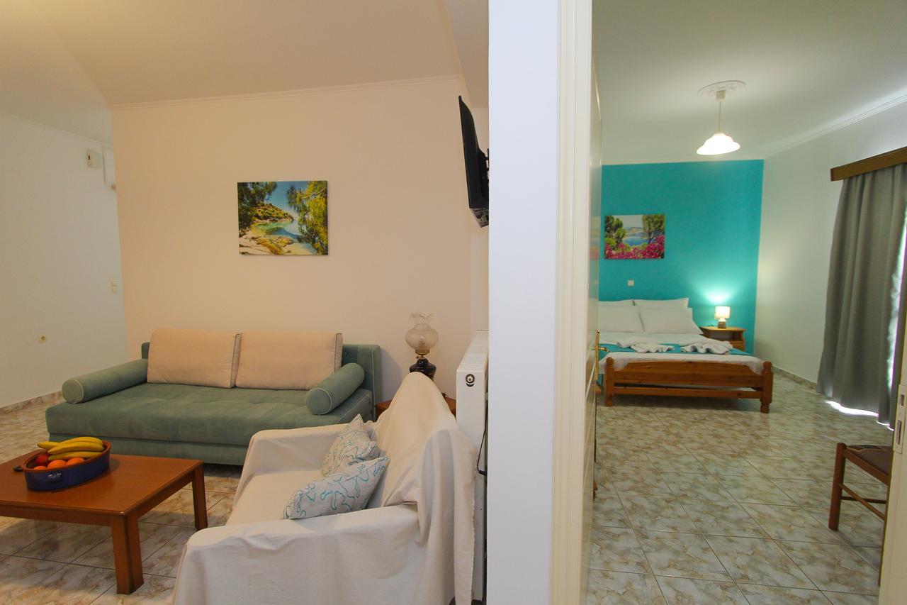 Seablue Houses Tragaki Bagian luar foto