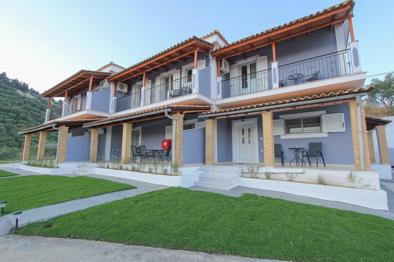 Seablue Houses Tragaki Bagian luar foto